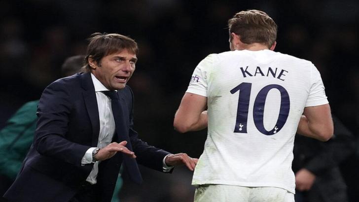 Antonio Conte and Harry Kane.